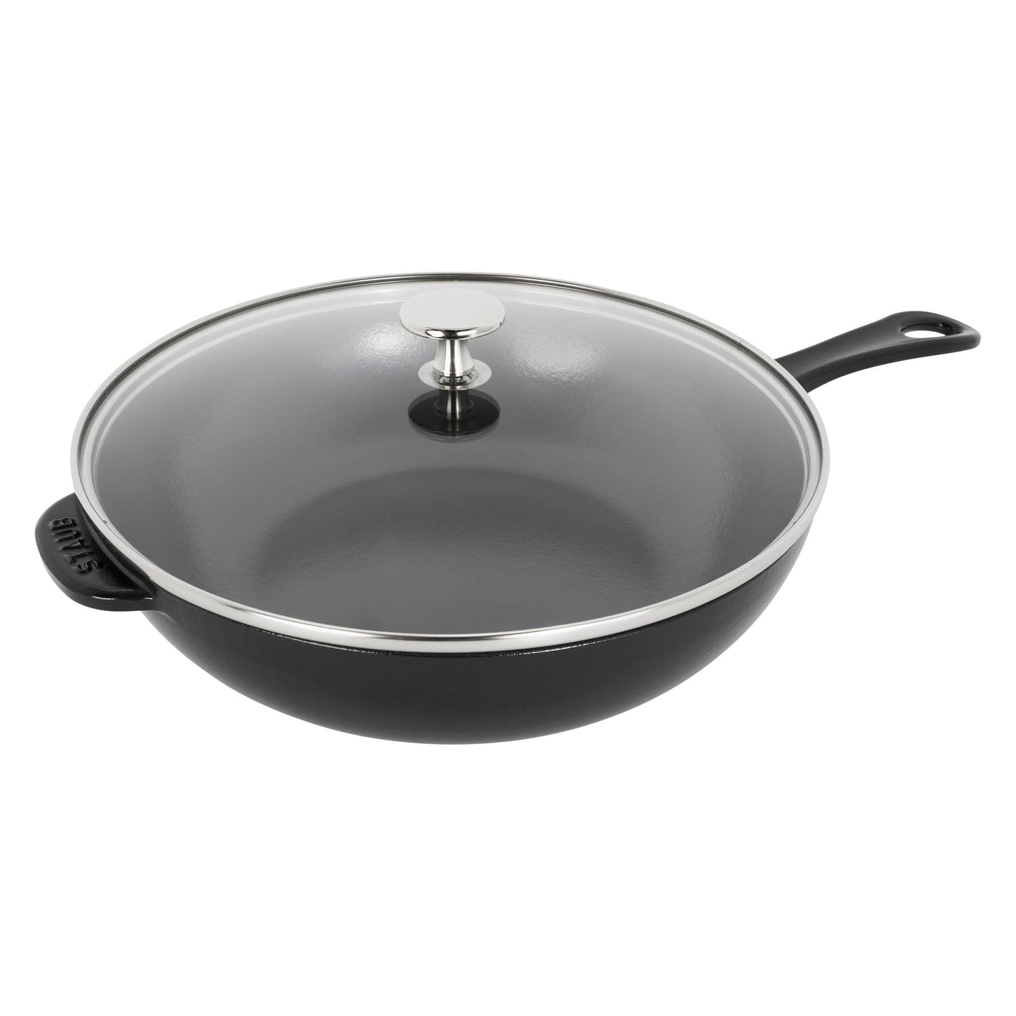 Casserole en fonte Daily de STAUB, 2,9 qt, avec couvercle en verre