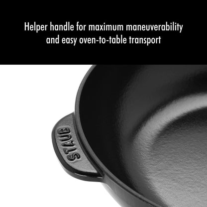 Casserole en fonte Daily de STAUB, 2,9 qt, avec couvercle en verre