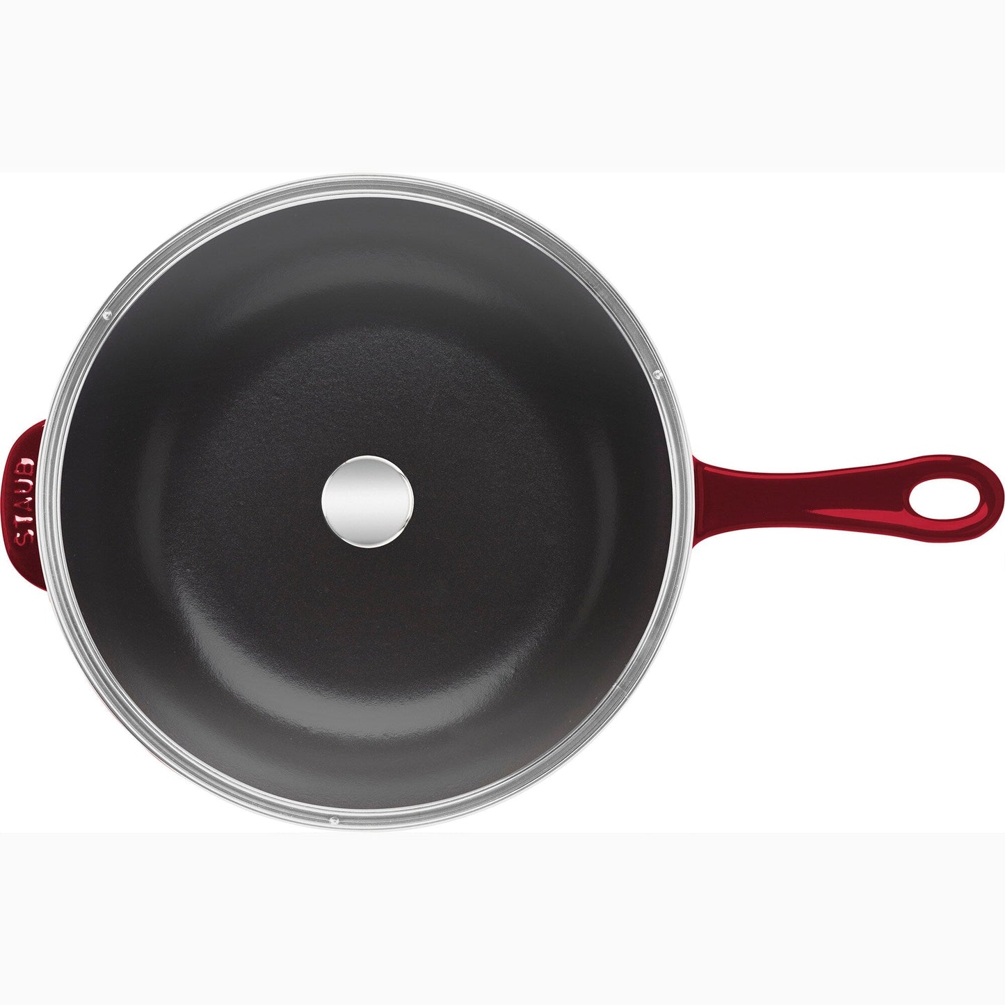 Casserole en fonte Daily de STAUB, 2,9 qt, avec couvercle en verre