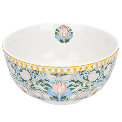 Service de table en porcelaine fine Morris Garden de STP Goods, lot de 24 pièces pour 6 personnes