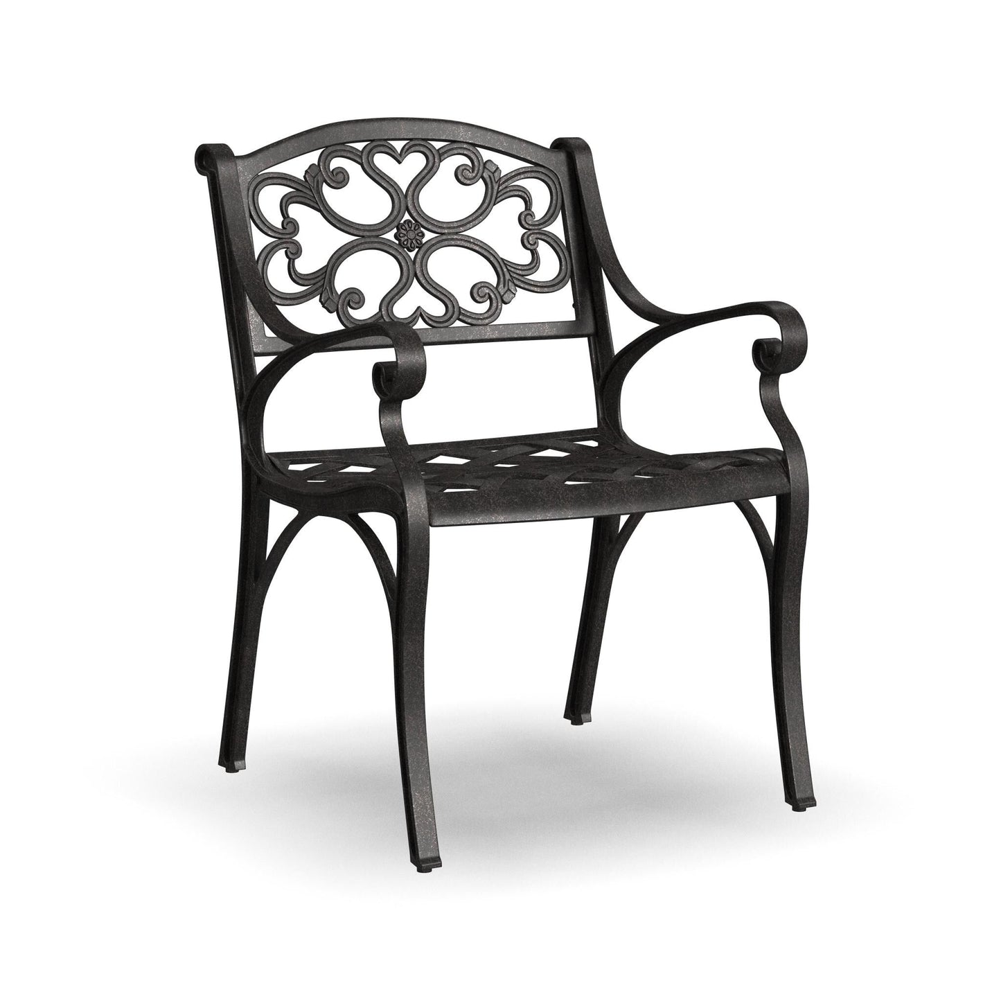 Sanibel Bronze Aluminum 7- Piece Outdoor Dining Set with 72 Oval Dining Table and Six Armchairs by Homestyles