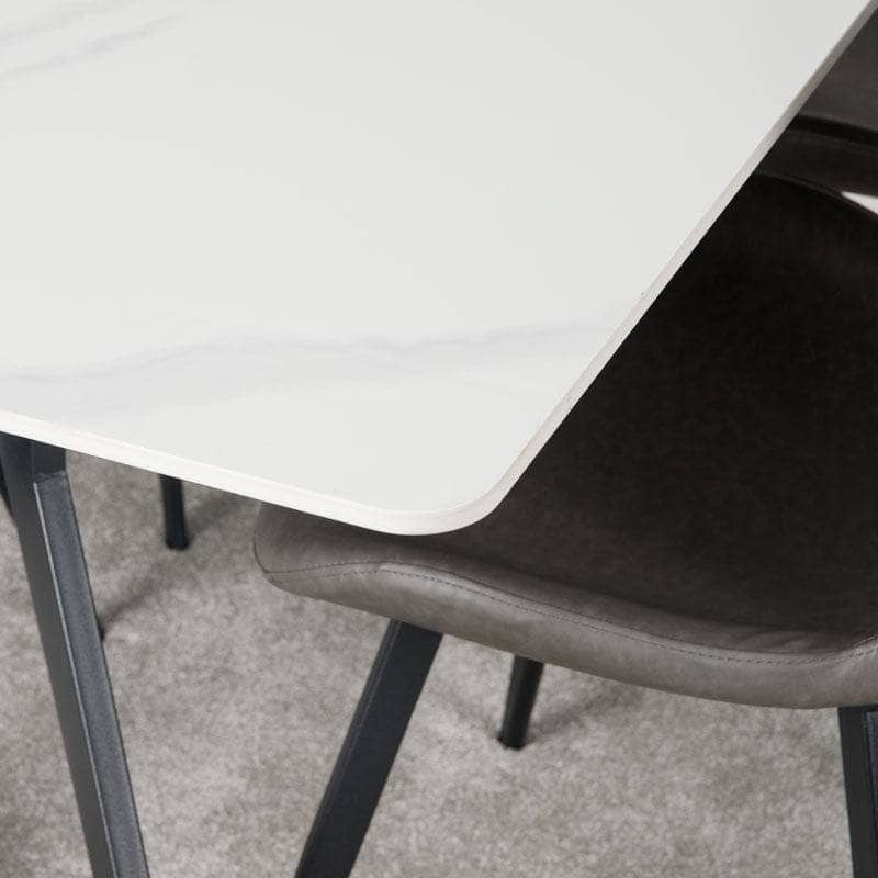 Santorini Table & 4 Athena Chairs