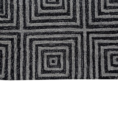 George Towne Living Sara Luxury Handmade Abstract Wool Sara Area Rug