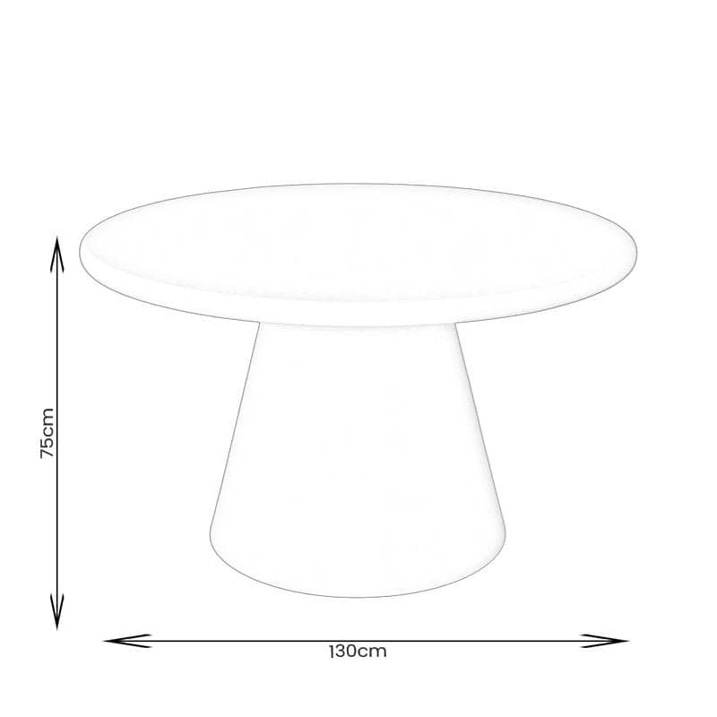 Senator Round Table - White