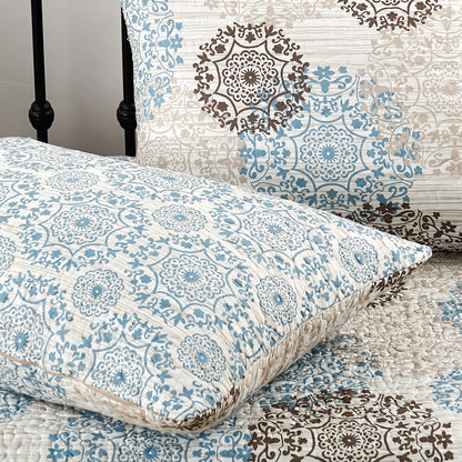 Serenta 6 Piece Cotton Blend Daybed Bedspread Coverlet Set - 75 x 39