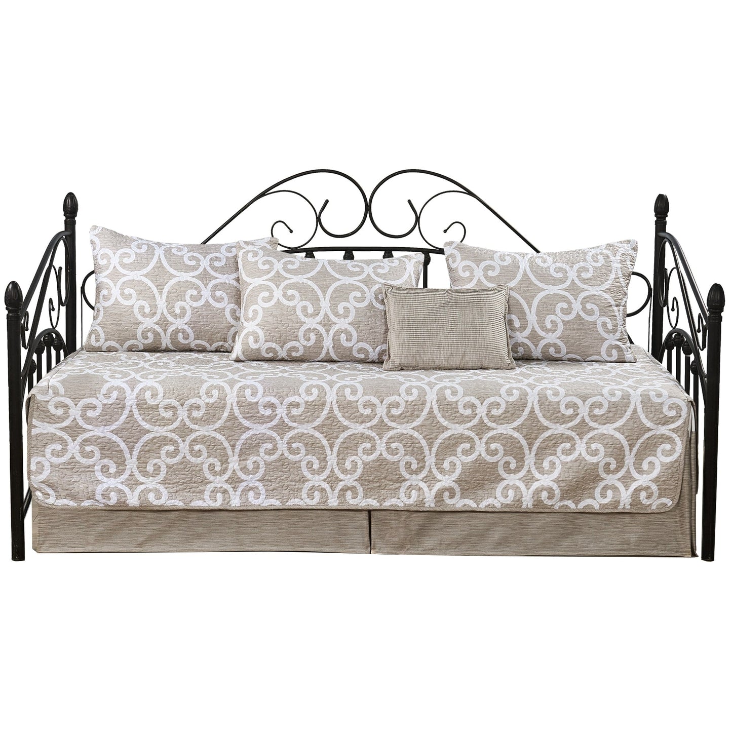 Serenta 6 Piece Cotton Blend Daybed Bedspread Coverlet Set - 75 x 39