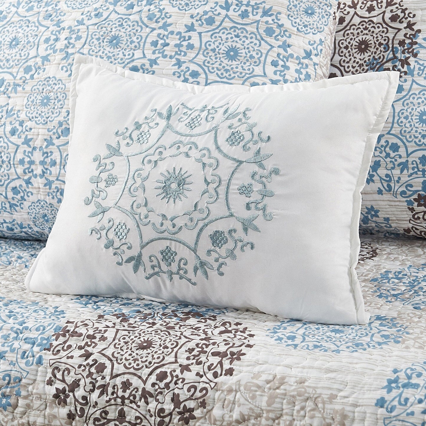 Serenta 6 Piece Cotton Blend Daybed Bedspread Coverlet Set - 75 x 39