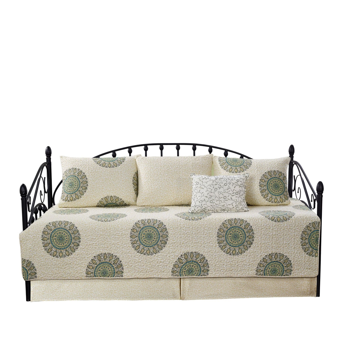 Serenta 6 Piece Cotton Blend Daybed Bedspread Coverlet Set - 75 x 39