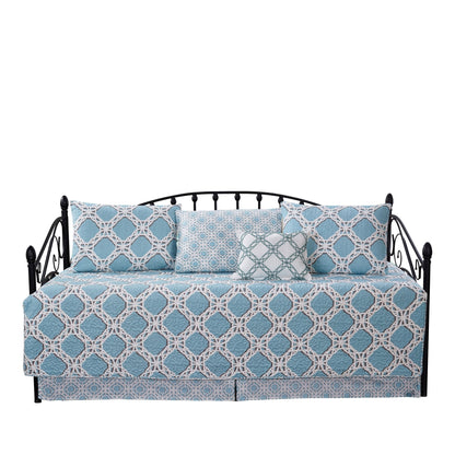 Serenta 6 Piece Cotton Blend Daybed Bedspread Coverlet Set - 75 x 39