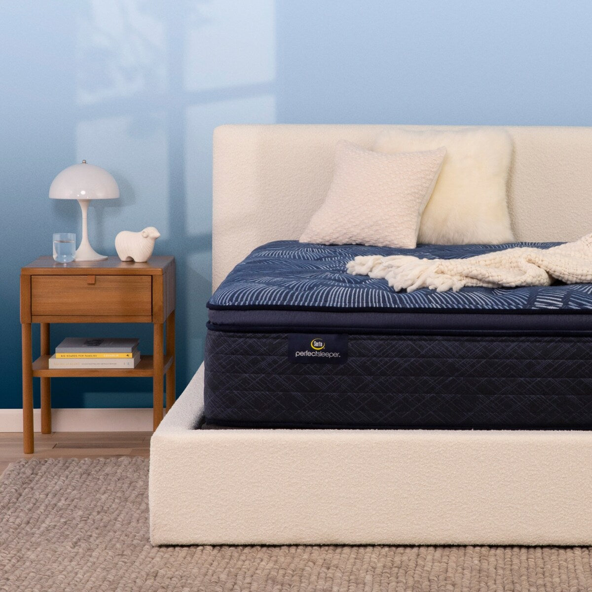 Matelas Serta Perfect Sleeper Oasis Sleep 15 avec surcouche moelleuse
