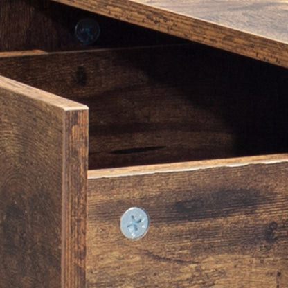 Table de chevet de style industriel (lot de 2)