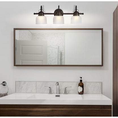 Shirley Metal/Glass LED Vanity Light, by JONATHAN Y