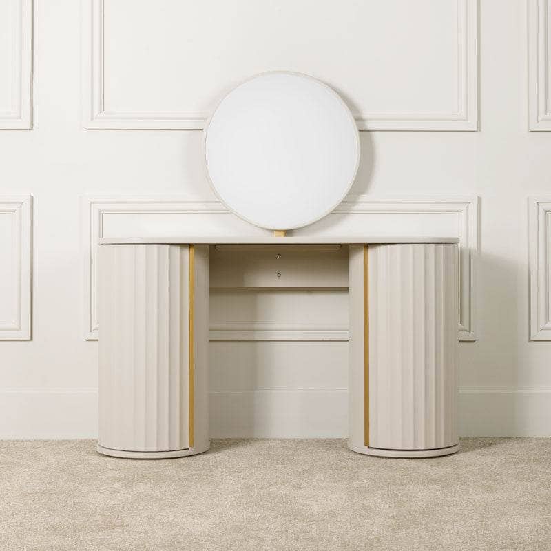 Sicily Dressing Table- Off-White
