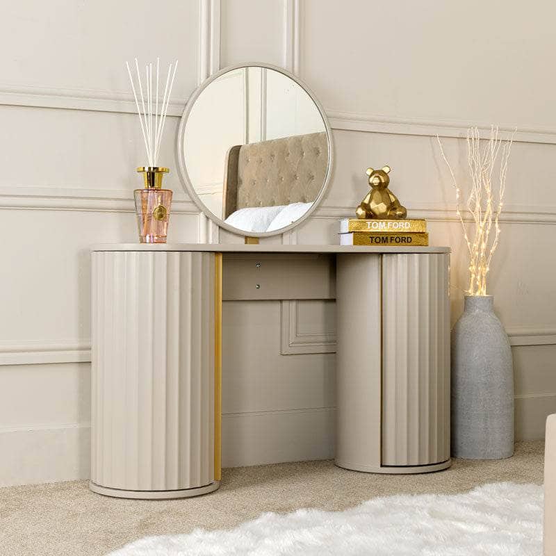 Sicily Dressing Table- Off-White