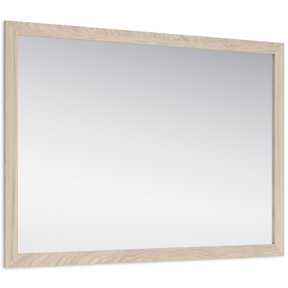 Signature Design by Ashley Cadmori Miroir de chambre à coucher beige - Brun - 38,86 L x 1,3 P x 27,68 H