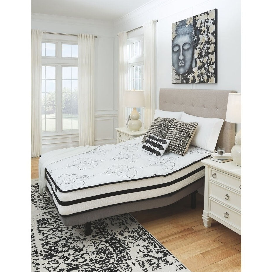 Matelas hybride de 25 cm (10 pouces) Chime de Signature Design by Ashley, livré dans une boîte