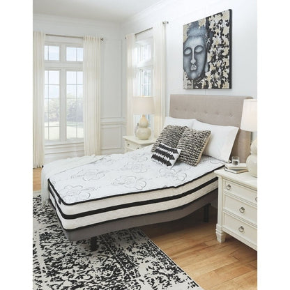 Matelas hybride de 25 cm (10 pouces) Chime de Signature Design by Ashley, livré dans une boîte