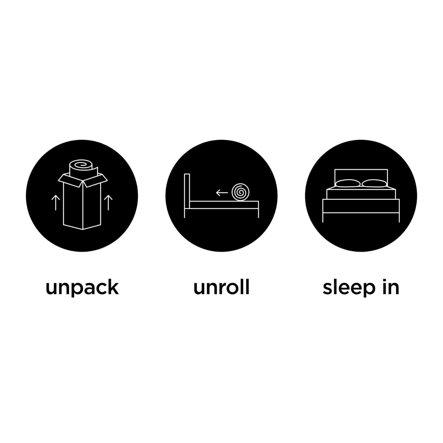 Matelas hybride de 25 cm (10 pouces) Chime de Signature Design by Ashley, livré dans une boîte