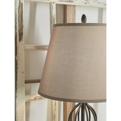 Lampe de table Ornawell en bronze antique de Signature Design by Ashley (lot de 2) - 15L x 15P x 29H