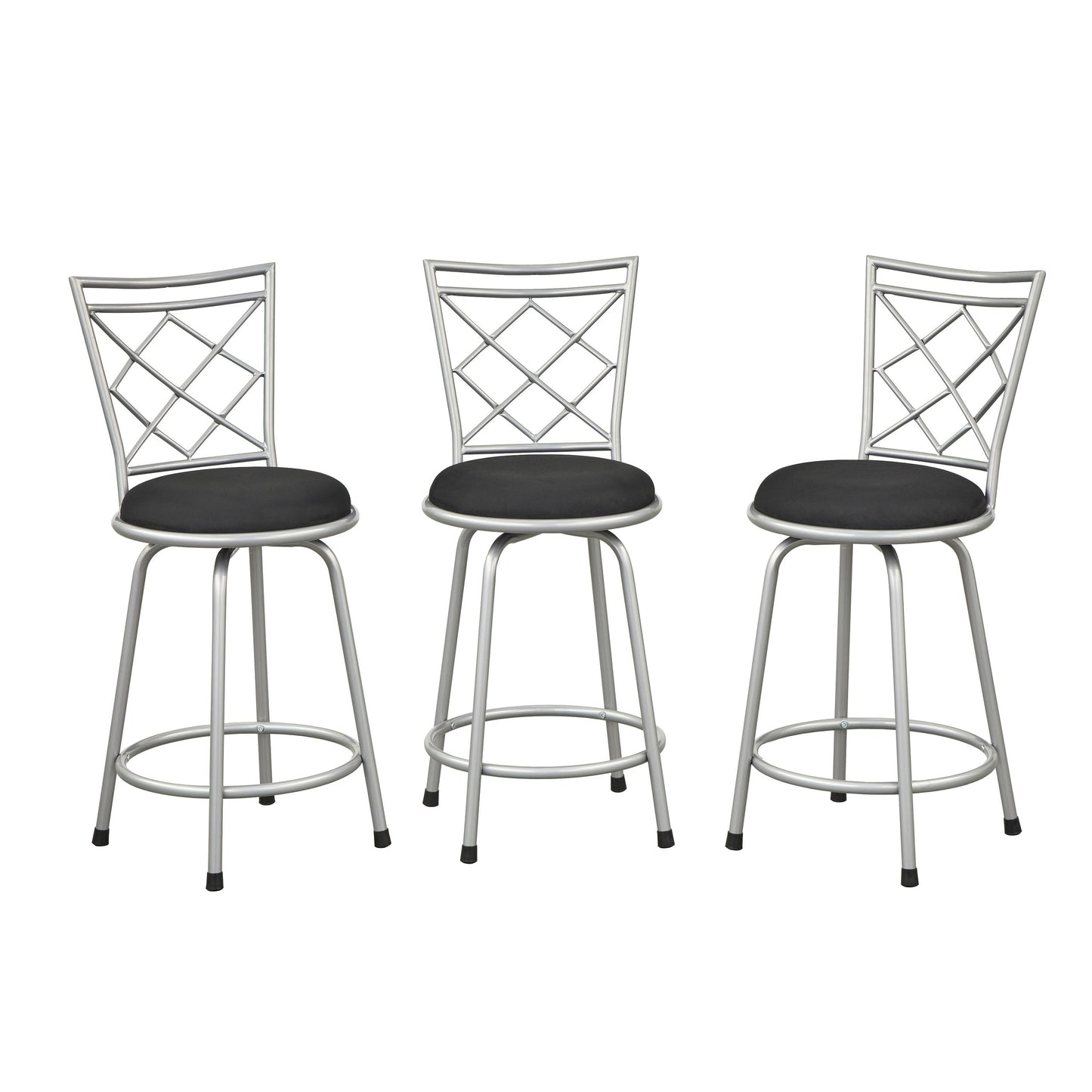 Tabourets pivotants à hauteur réglable Alyssa de Simple Living (lot de 3)