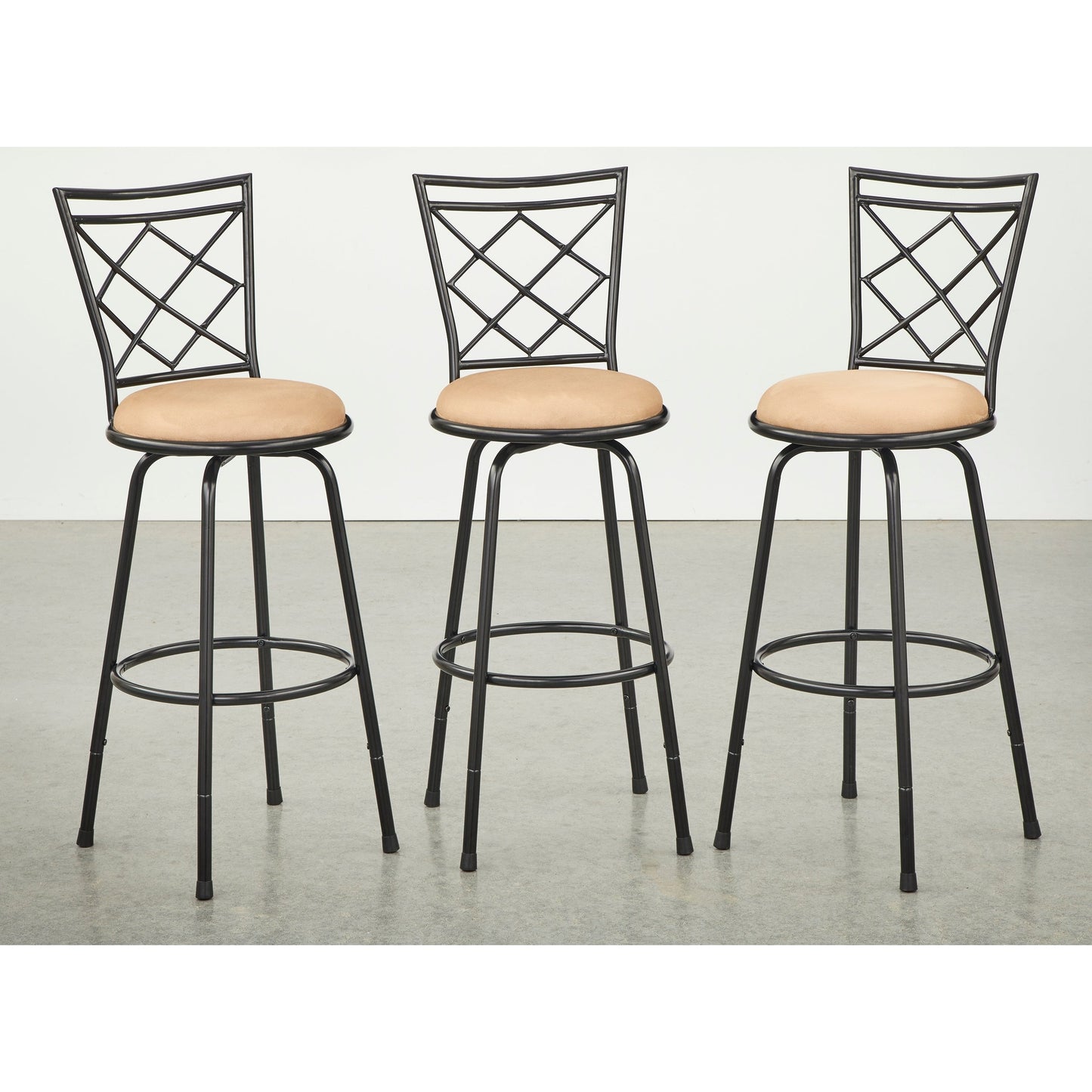 Tabourets pivotants à hauteur réglable Alyssa de Simple Living (lot de 3)