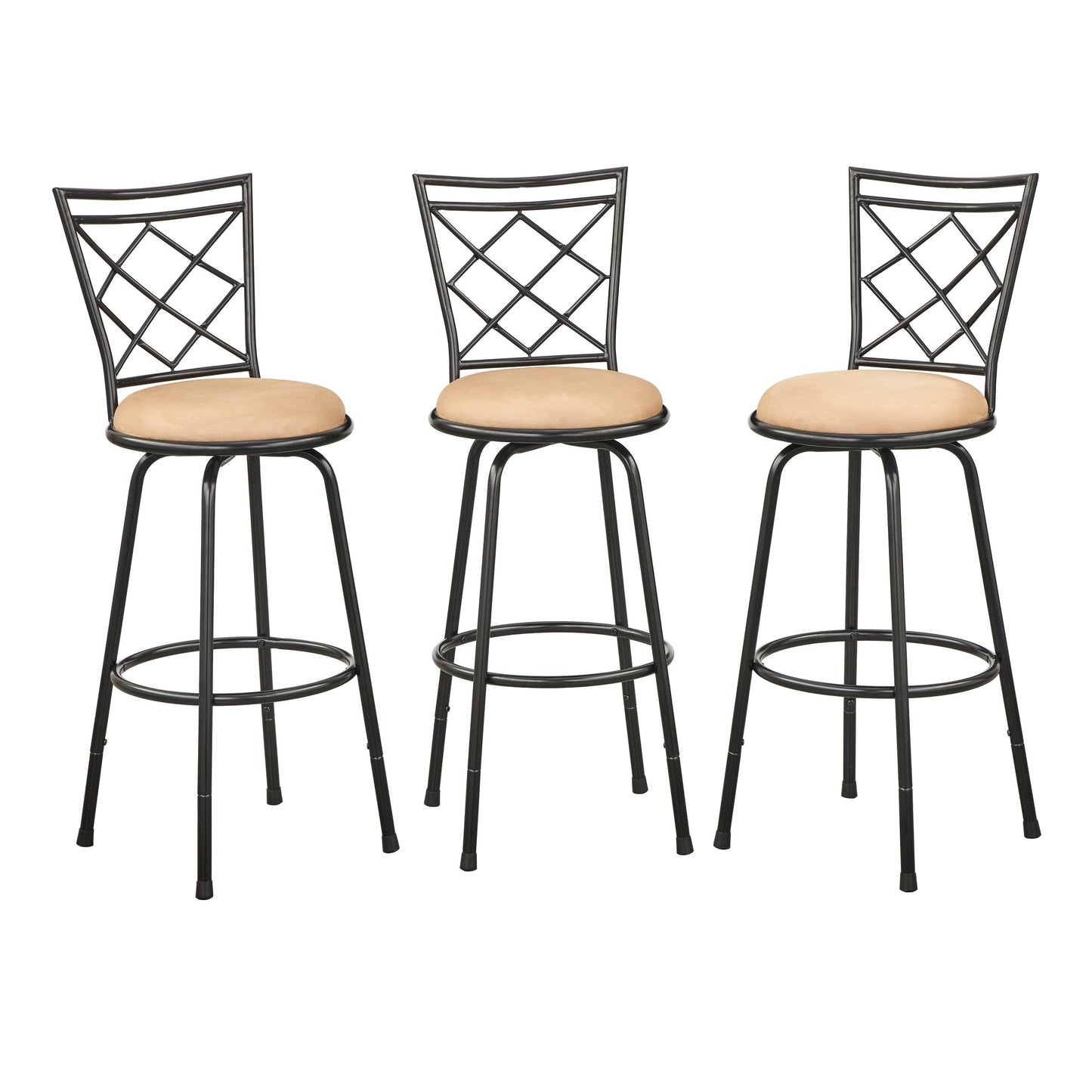 Tabourets pivotants à hauteur réglable Alyssa de Simple Living (lot de 3)