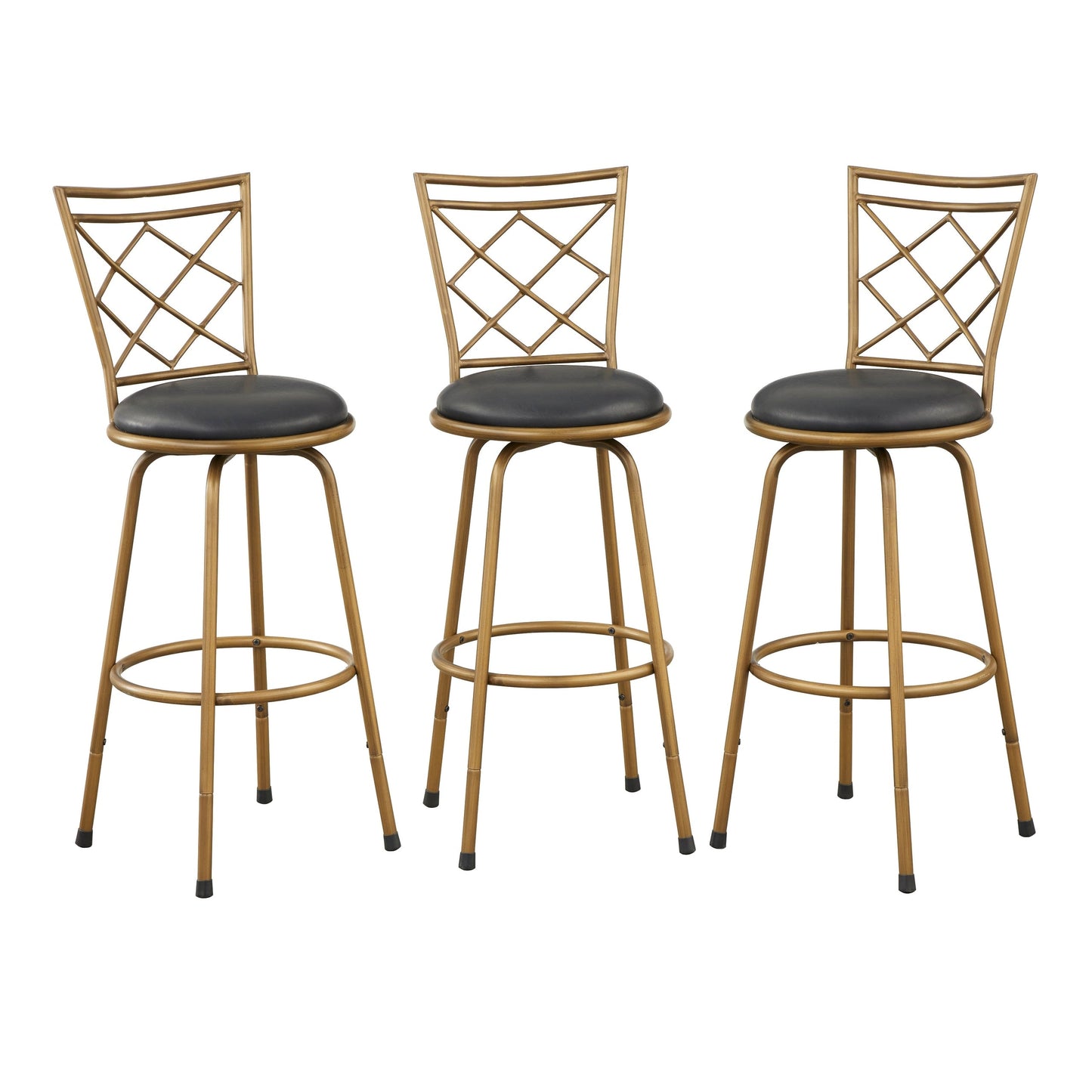 Tabourets pivotants à hauteur réglable Alyssa de Simple Living (lot de 3)