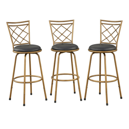 Tabourets pivotants à hauteur réglable Alyssa de Simple Living (lot de 3)