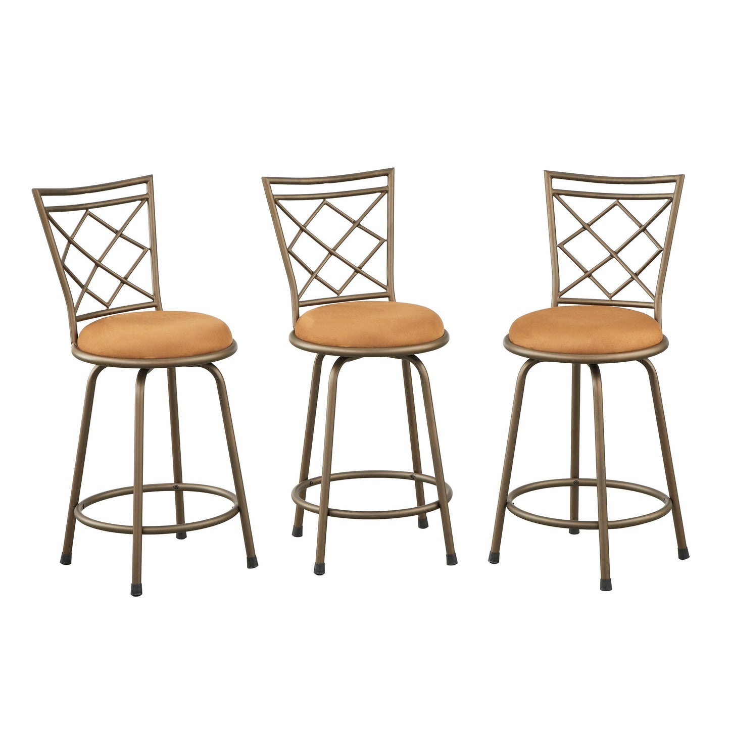 Tabourets pivotants à hauteur réglable Alyssa de Simple Living (lot de 3)