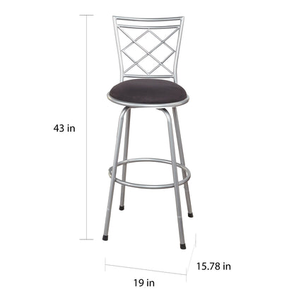 Tabourets pivotants à hauteur réglable Alyssa de Simple Living (lot de 3)