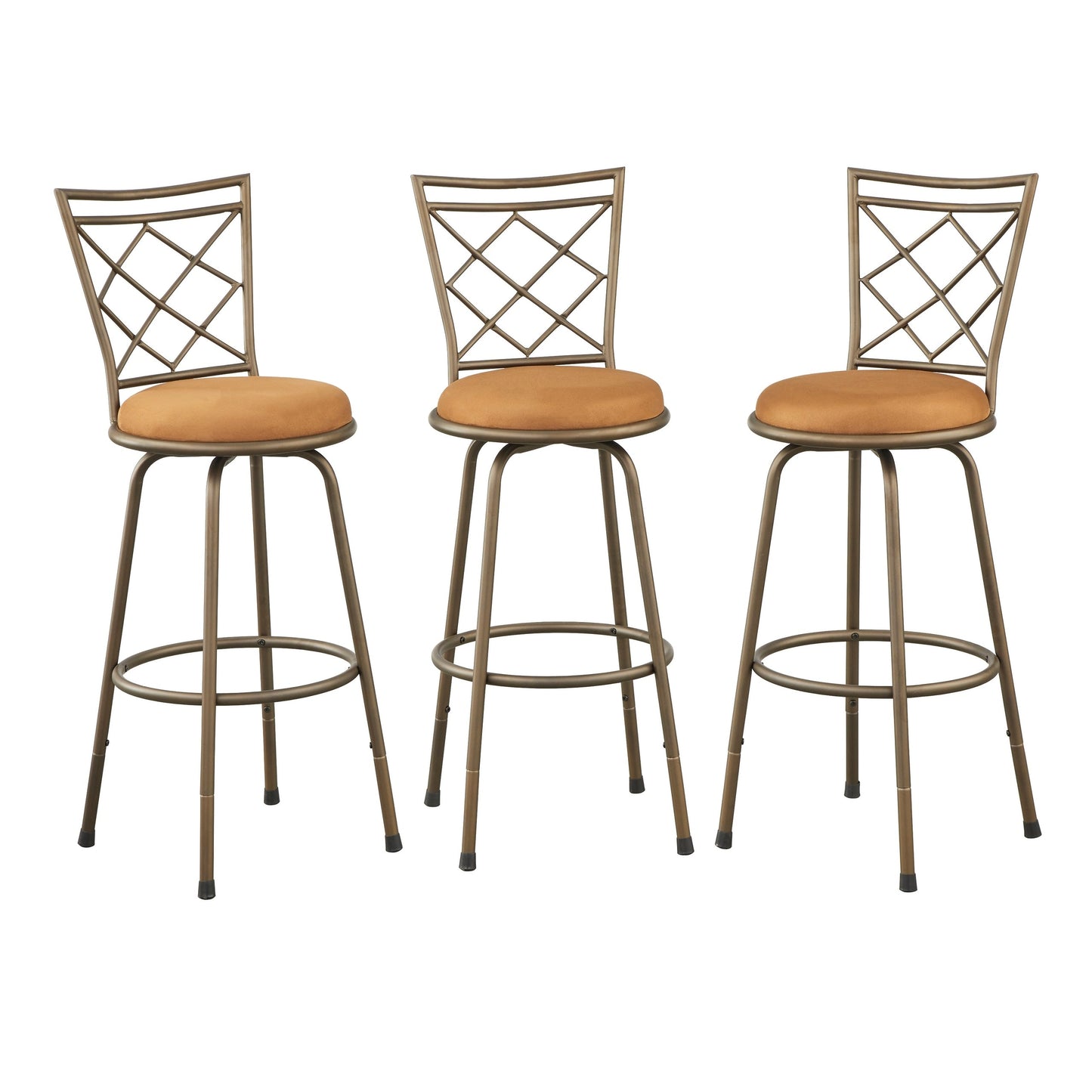 Tabourets pivotants à hauteur réglable Alyssa de Simple Living (lot de 3)