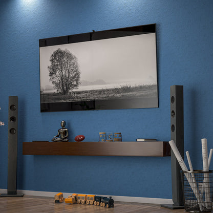 Étagère murale flottante pour manteau de cheminée en pin massif