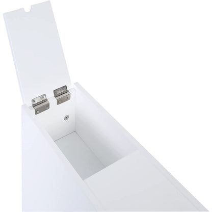 Spirich Home Slim Bathroom Storage Cabinet, Free Standing Toilet Paper Holder, Bathroom Cabinet Slide Out Drawer Storage