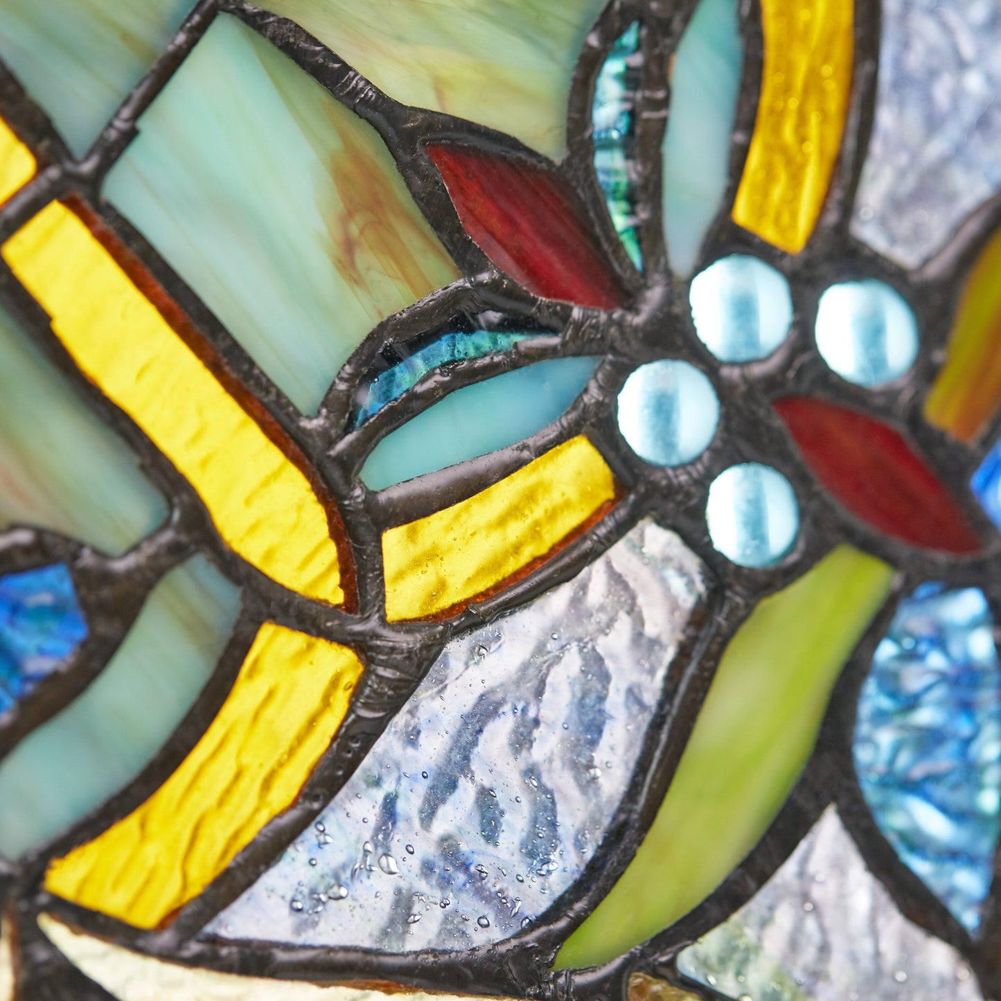 Panneau de fenêtre en verre dépoli victorien de 56 cm de haut de River of Goods