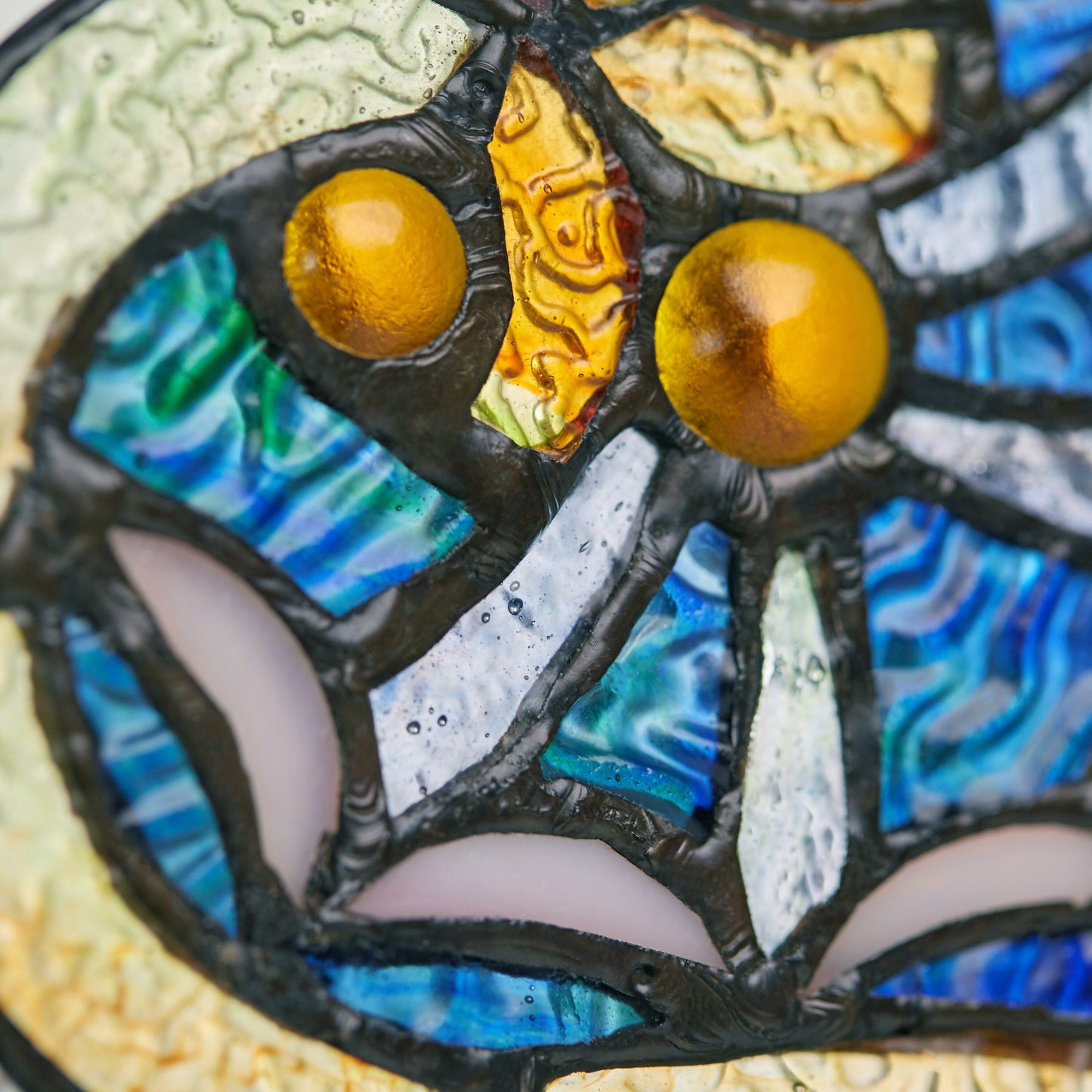 Panneau de fenêtre en verre dépoli victorien de 56 cm de haut de River of Goods