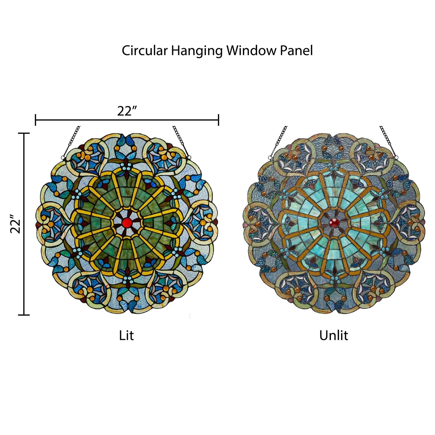 Panneau de fenêtre en verre dépoli victorien de 56 cm de haut de River of Goods
