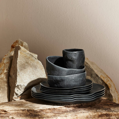 Service de table en grès ATIK de Stone by Mercer Project