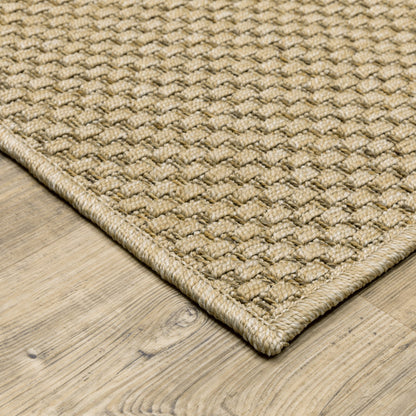 Style Haven Veranda Tonal Woven Basket Weave Indoor-Outdoor Rug