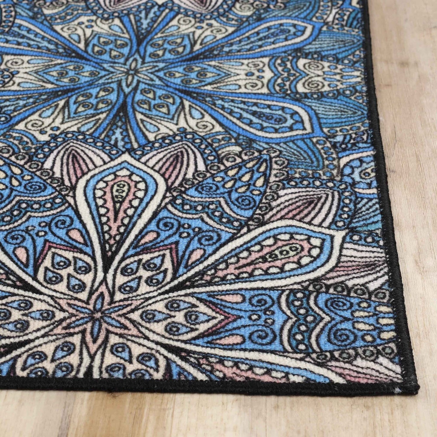 Superior Cassidy Floral Boho Non-Slip Indoor Outdoor Area Rug
