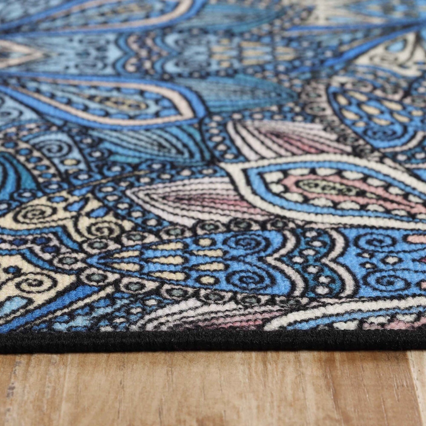 Superior Cassidy Floral Boho Non-Slip Indoor Outdoor Area Rug