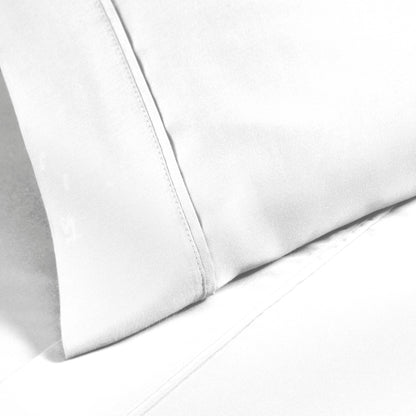 Superior Cotton Blend 1200 Thread Count Solid Deep Pocket Bed Sheet Set