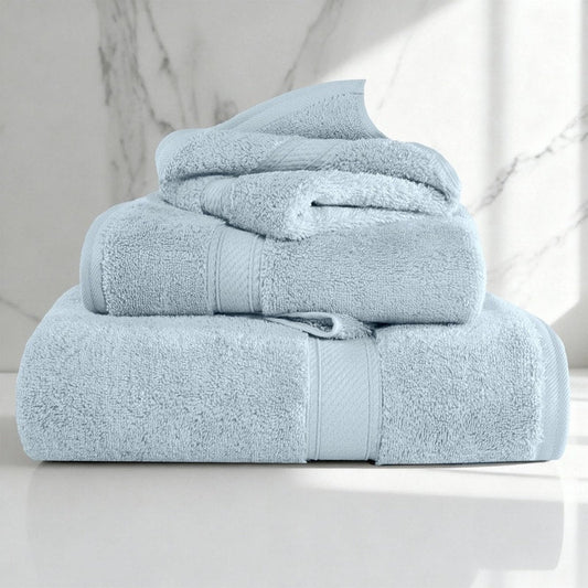 Superior Egyptian Cotton Pile Heavyweight 3-Piece Towel Set