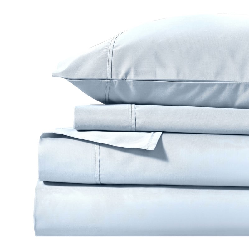 Superior Solid 1000-Thread Count Cotton Blend Deep Pocket Sheet Set