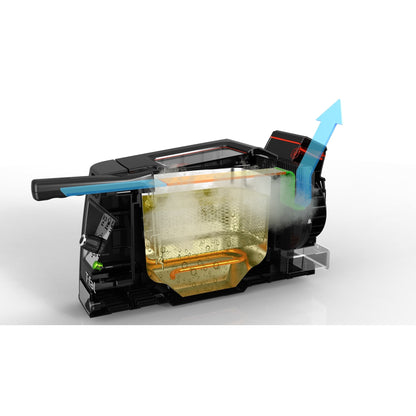 Friteuse T-fal Advanced sans odeur avec élément chauffant plongeant, capacité d'huile de 3,5 L - 3,5 litres