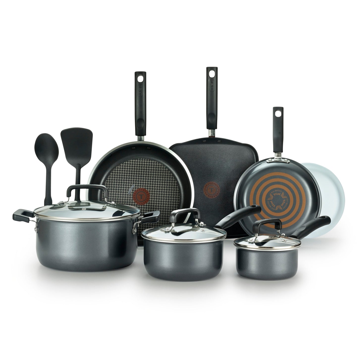 Ensemble de casseroles et poêles T-fal Signature 12 pièces