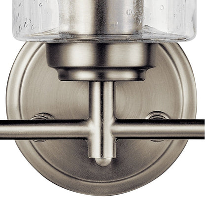 Kichler Lighting Winslow, luminaire de salle de bain à 3 lumières, nickel brossé