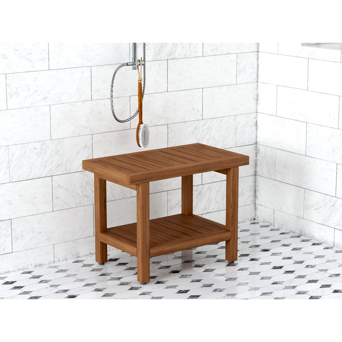 The Original Spa Teak Shower Bench