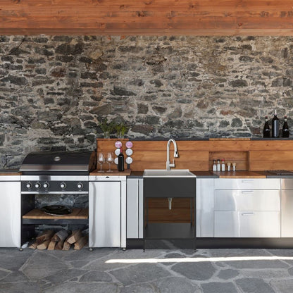 Transolid EWS-2422S Lavabo et support de lavage en acier inoxydable pour buanderie - 61 cm L x 56 cm P x 89 cm H - 61 cm x 56 cm