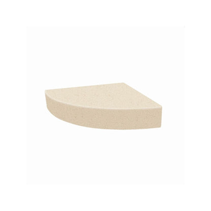 Transolid Studio, siège de douche d'angle mural en surface solide, 14 po x 14 po - 14,5 x 14,25 x 3