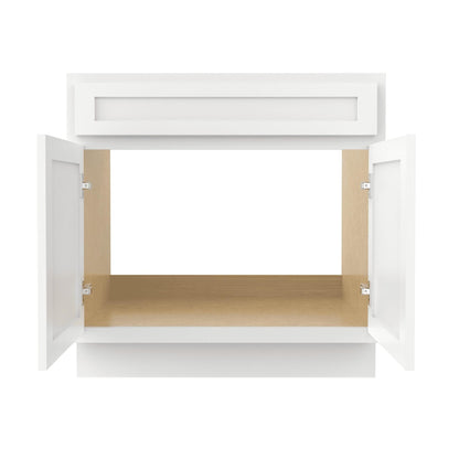 Meuble-lavabo de salle de bain Vanity Art à lavabo simple de 36 pouces